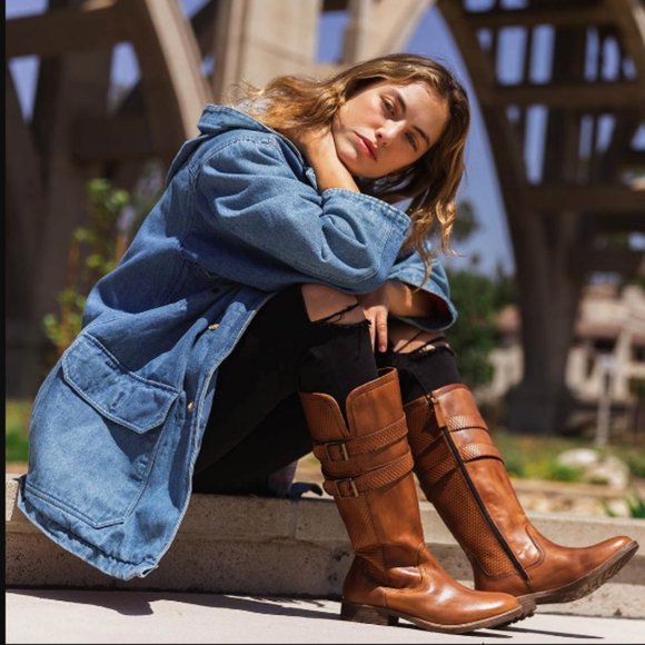 BRAND NEW- Cgnac Handcrafted Tall Riding Boot with full zip for easy on/off 9.5 - Picture 5 of 6